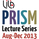 logo prism lecture series w: dates