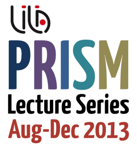 logo prism lecture series w: dates