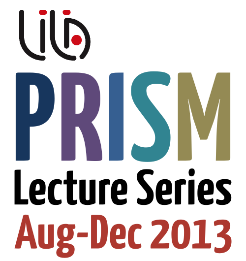 logo prism lecture series w: dates