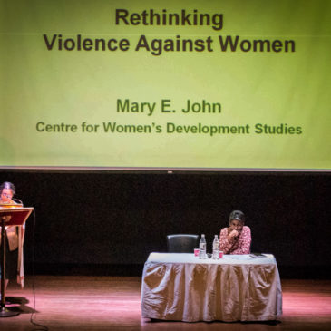 Mary E John: Re-Thinking Violence Against Women